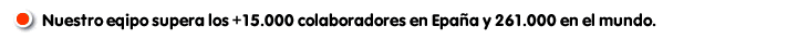Más de 15.000 colaboradores