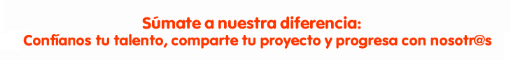 Súmate a nuestra diferencia