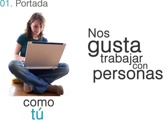 Nos gusta trabajar con personas
