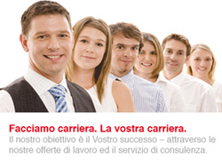 Facciamo carriera. La vostra carriera.