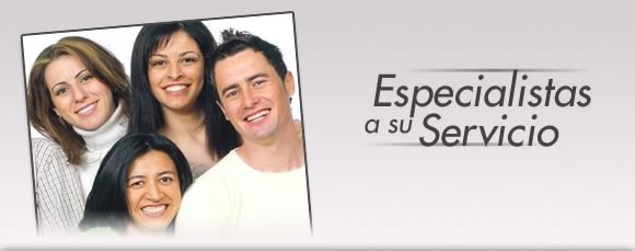 Especialistas a su servicio