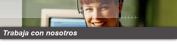 Trabaja con nosotros