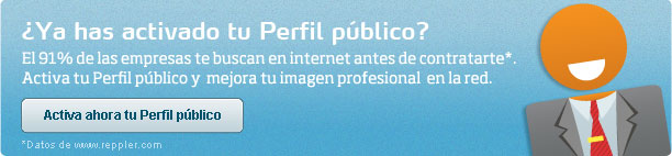 Activa ahora tu Perfil Público
