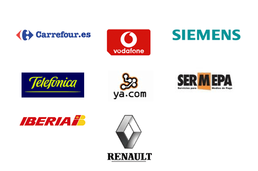 M�s de 76 grandes compa��as de todos los sectores cuentan con nuestros servicios.